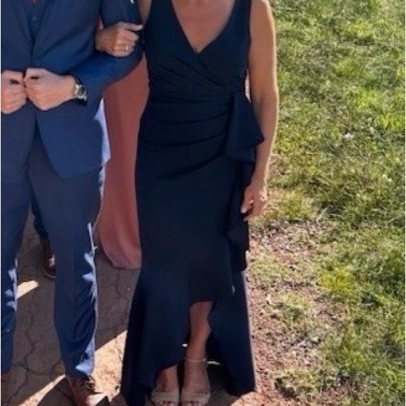 Betsy and Adam ruffled gown. - Picture 2 of 2